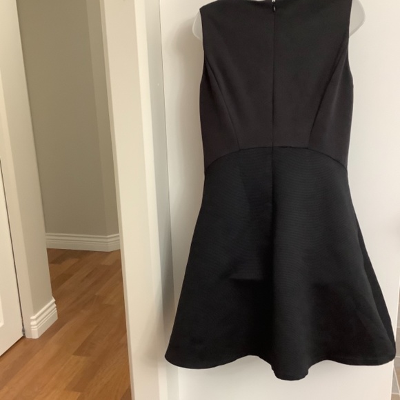 Ricki’s swingy black laminate dress Sz 12 - Picture 3 of 5